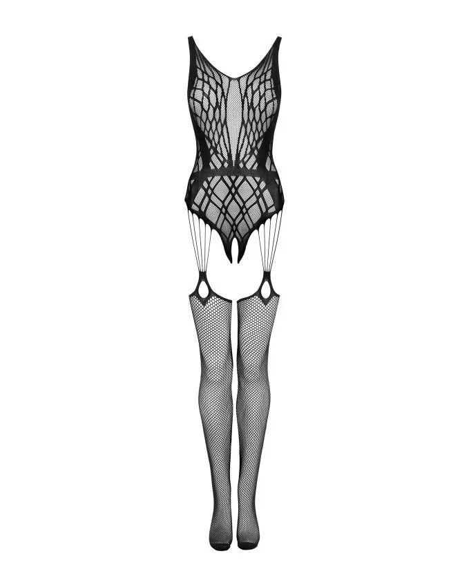 Bodystocking G324 Czarne - obrazek 7