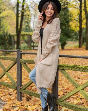 Sweter Delaina Beige