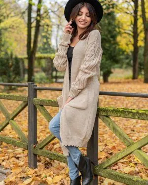 Sweter Delaina Beige