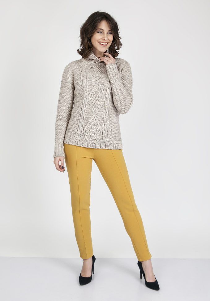 Sweter Estelle SWE 121 Beżowy