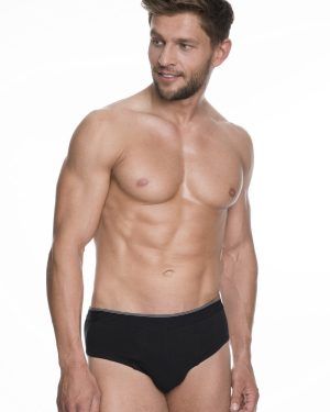 Slipy Iron Briefs Czarne